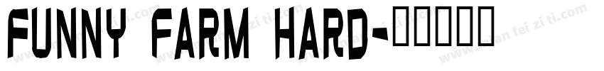 Funny farm hard字体转换
